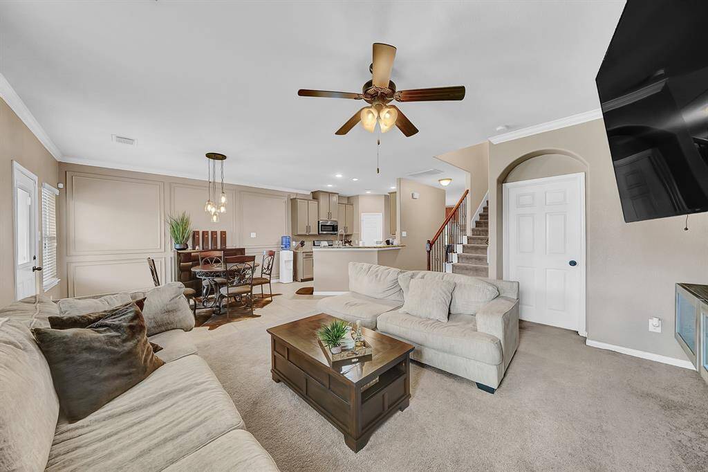 Another view of the spacious and open floor plan