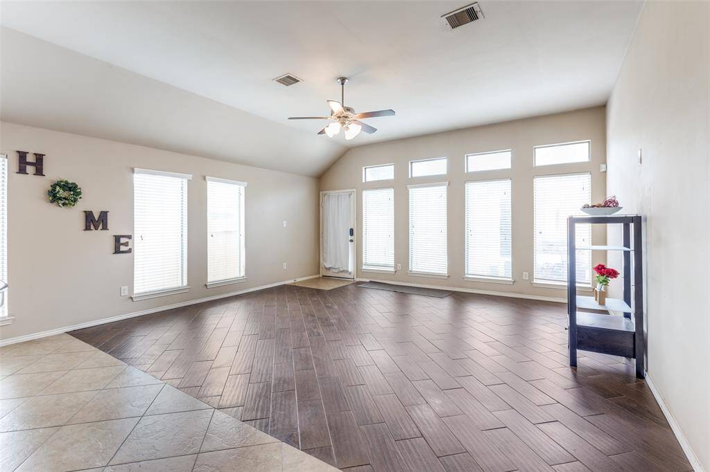 Open Concept Living area is Light & Airy