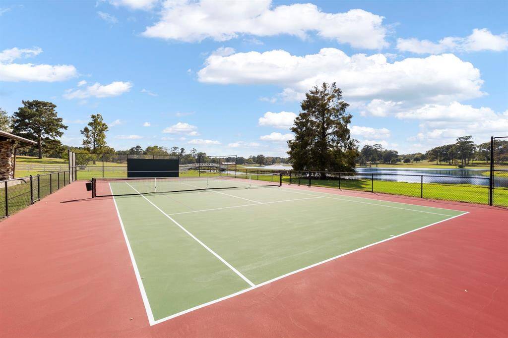 Outdoor living is a way of life here, and Perfection Ranch offers tennis and basketball courts.