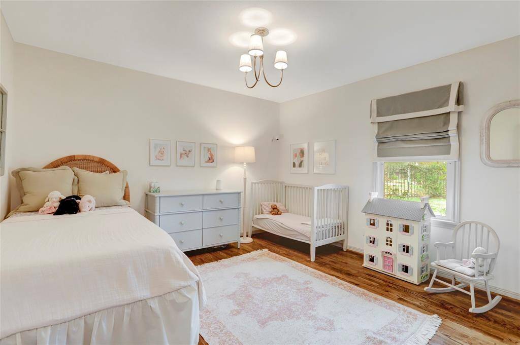 The first of two secondary bedrooms.