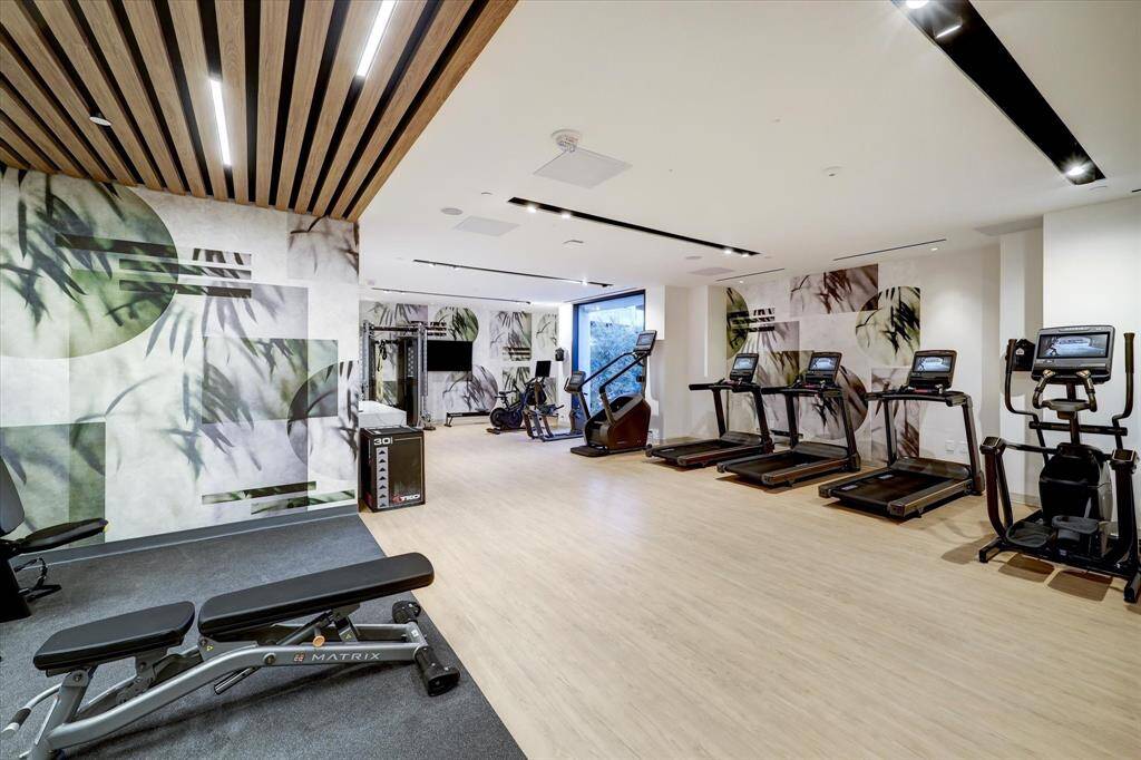 Another view of the gym.
