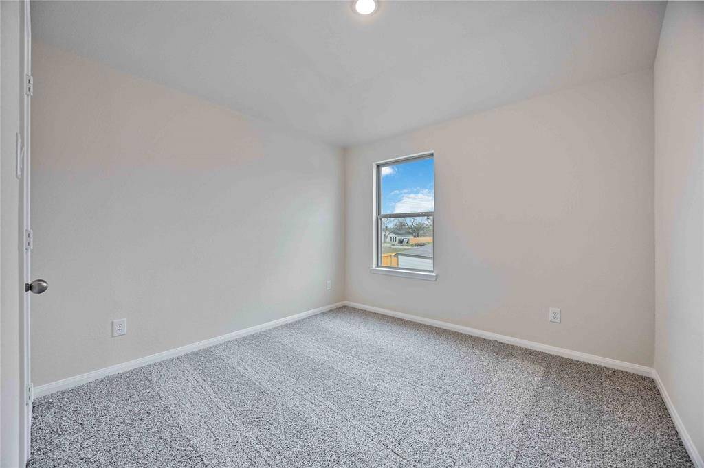 Spacious secondary bedrooms!
