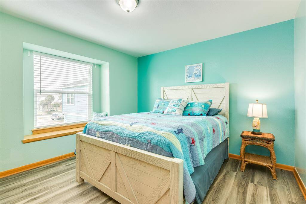 Bedroom 2 on the main level also has a window seat