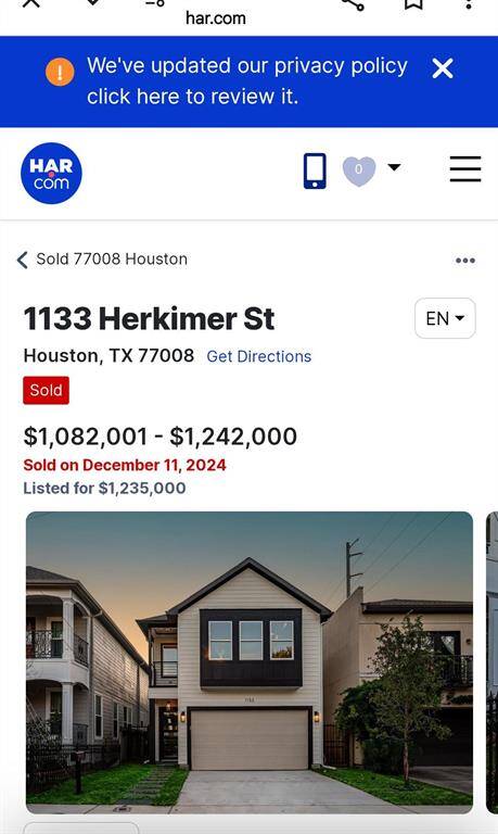 New construction in the neighborhood!