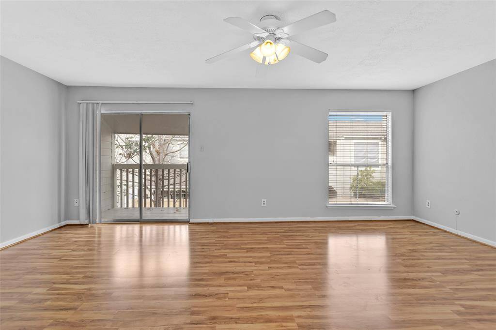 2nd Bedroom with Private Balcony next to Hall Bath.