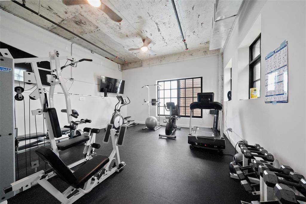 Private well-equipped gym be and stay healthy