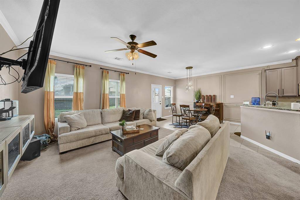 Lucy Grove features an open floor plan with tons of natural lighting