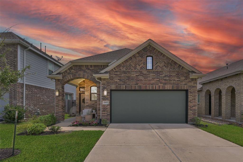 Stunning twilight view of the home.