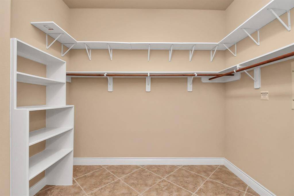 Large Master with added shelving