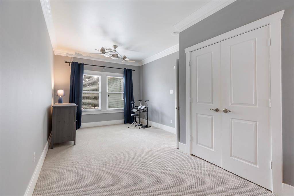 Another of the two big upstairs secondary bedrooms.