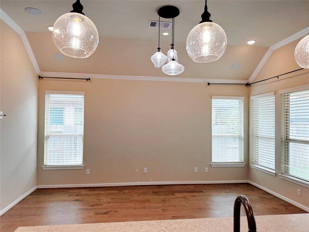 Viewof the Family Room that you will enjoy while doing meal prep.  Great for entertaining and gathreings.