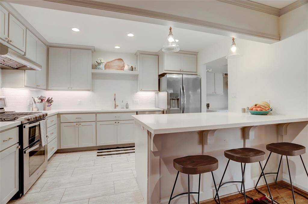 View of the kitchen from the sitting room.