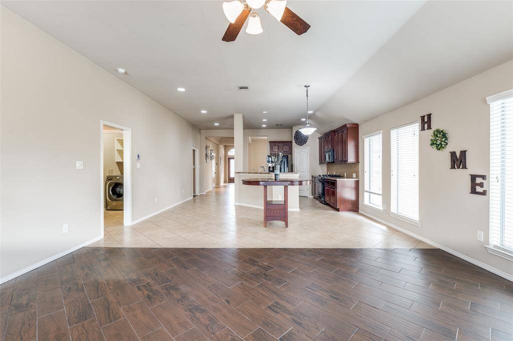 Alternate view of the spacious living room