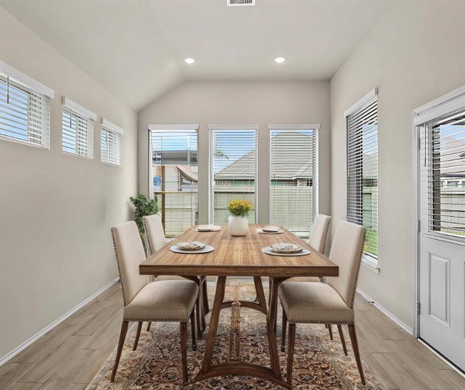 Virtually Staged: 12 x 11 - Spacious Dining/Breakfast room for peaceful mornings and evenings with your family