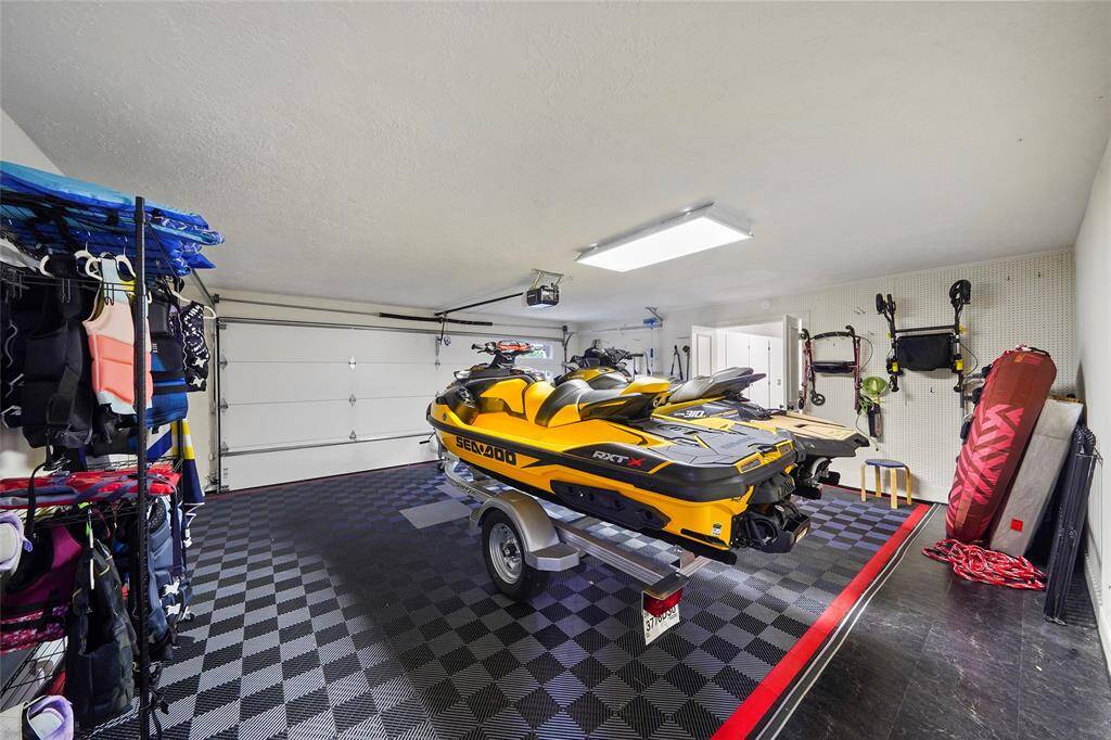 2 car garage (3 car + golf cart total garage space).