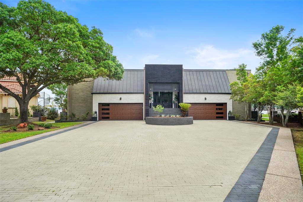 Clean lines and modern architect set this property apart from its neighbors.