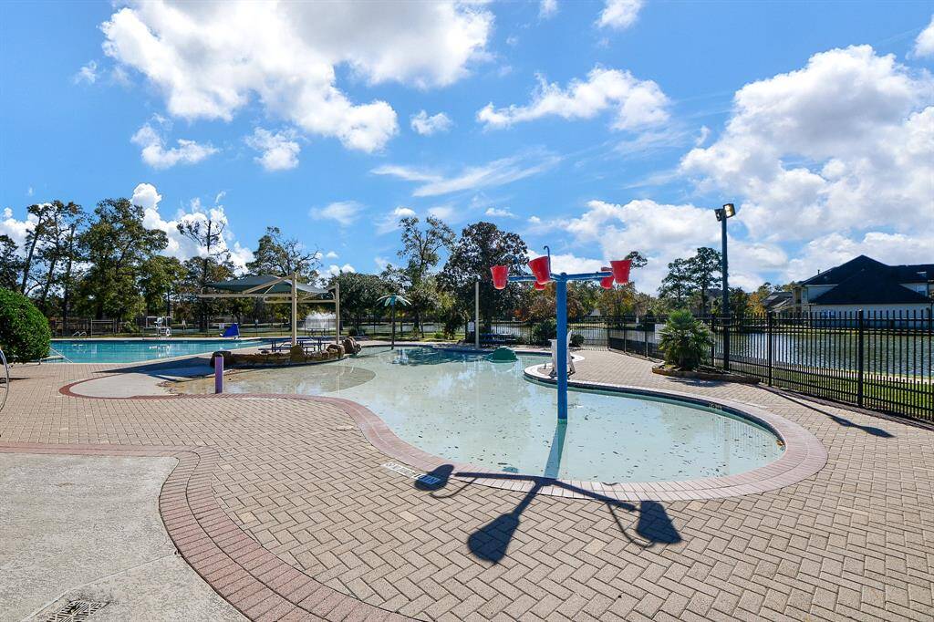 Enjoy some sun in the large neighborhood water park!