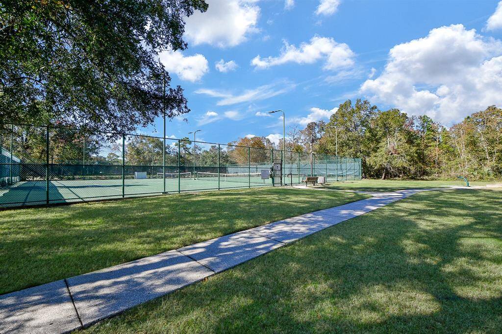 Tennis courts also available for residents!