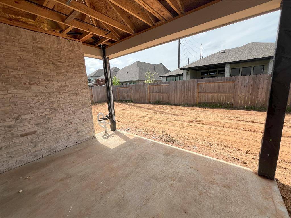 Stunning covered patio