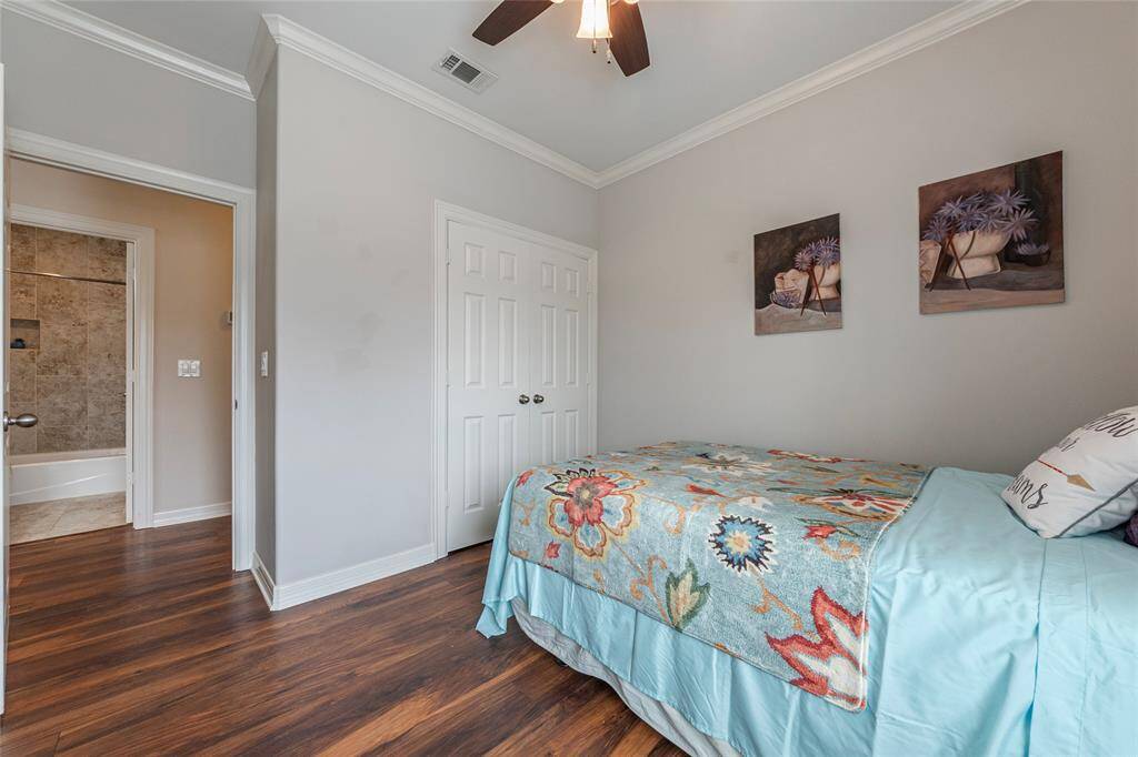 Most interior doors are ADA-compliant at 36", ensuring accessibility throughout the home.