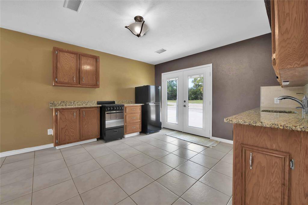 Guest suite recently finished out with kitchenette