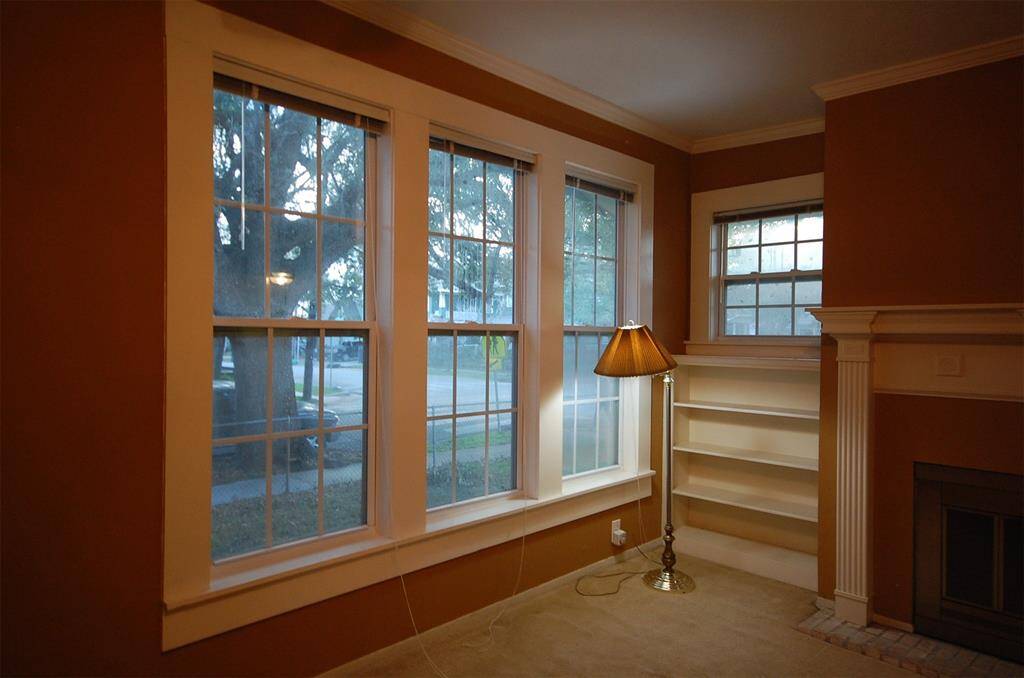 Living room looking toward the front of the house.