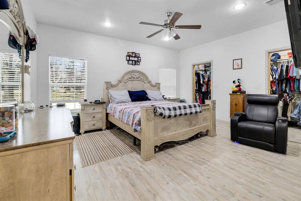 Large and inviting, a true retreat with great natural light.