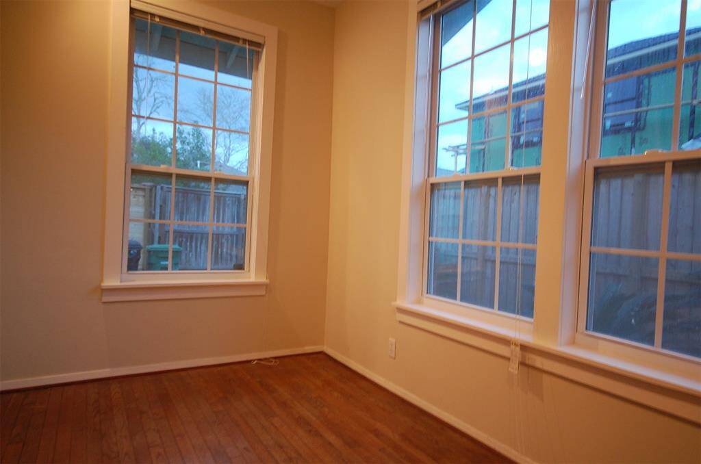 This delightful space is just off the bedroom.
