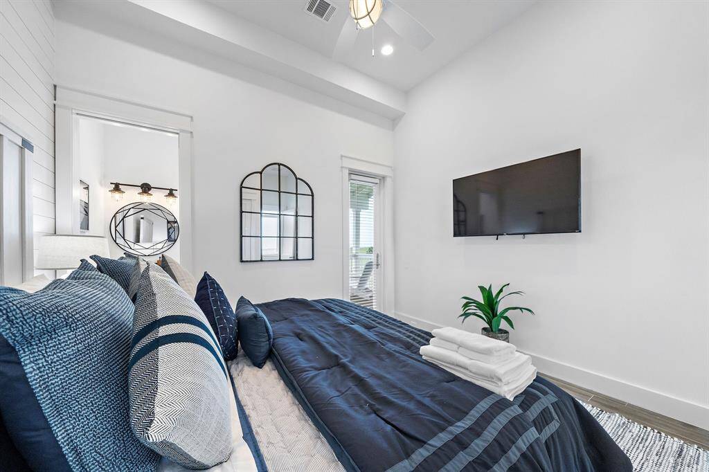Bedroom 2 with private deck
