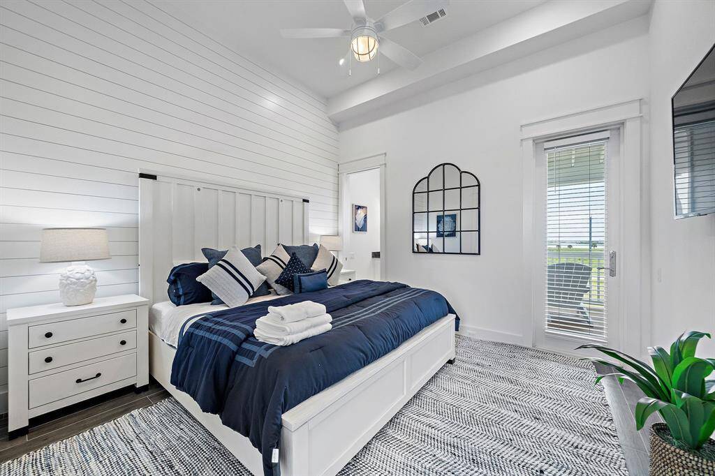 Bedroom 2 with private deck