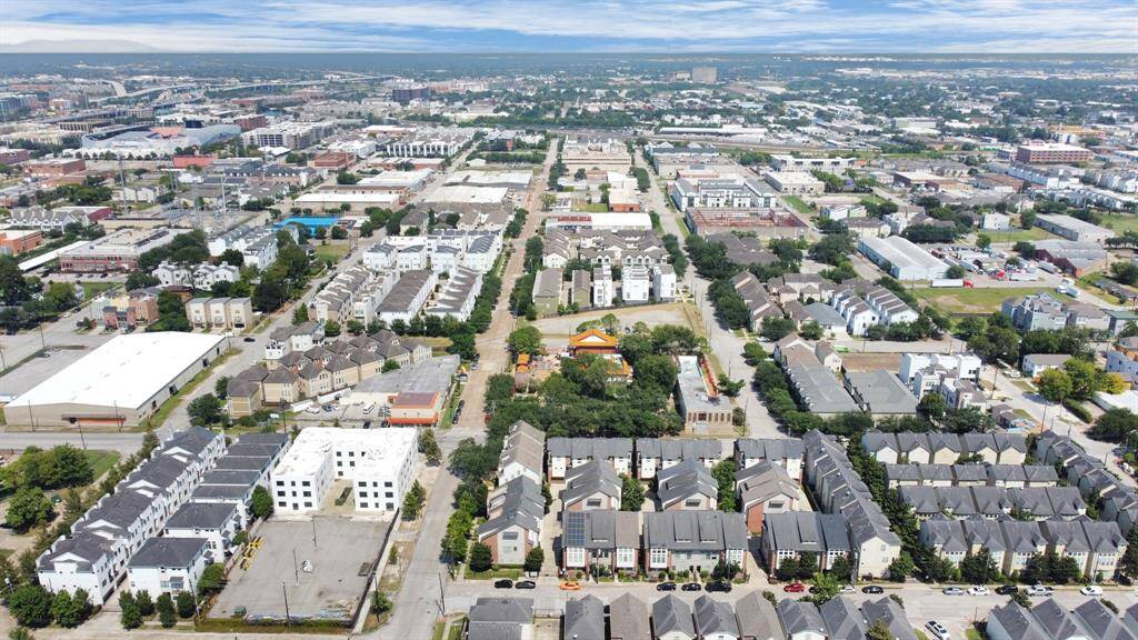 Subdivision aerial view