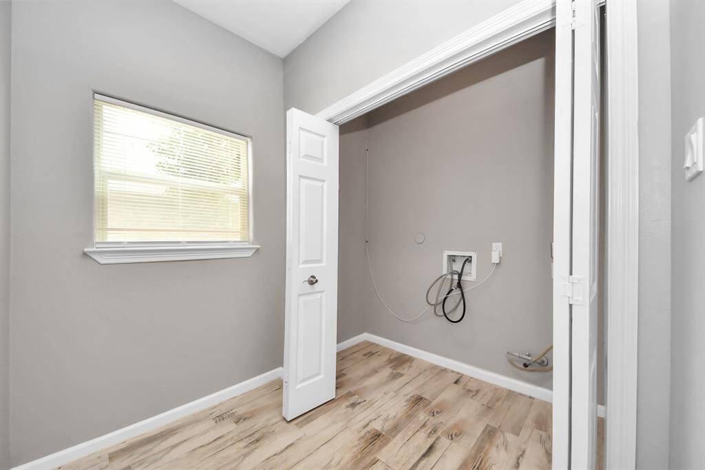 Laundry area and mud area.