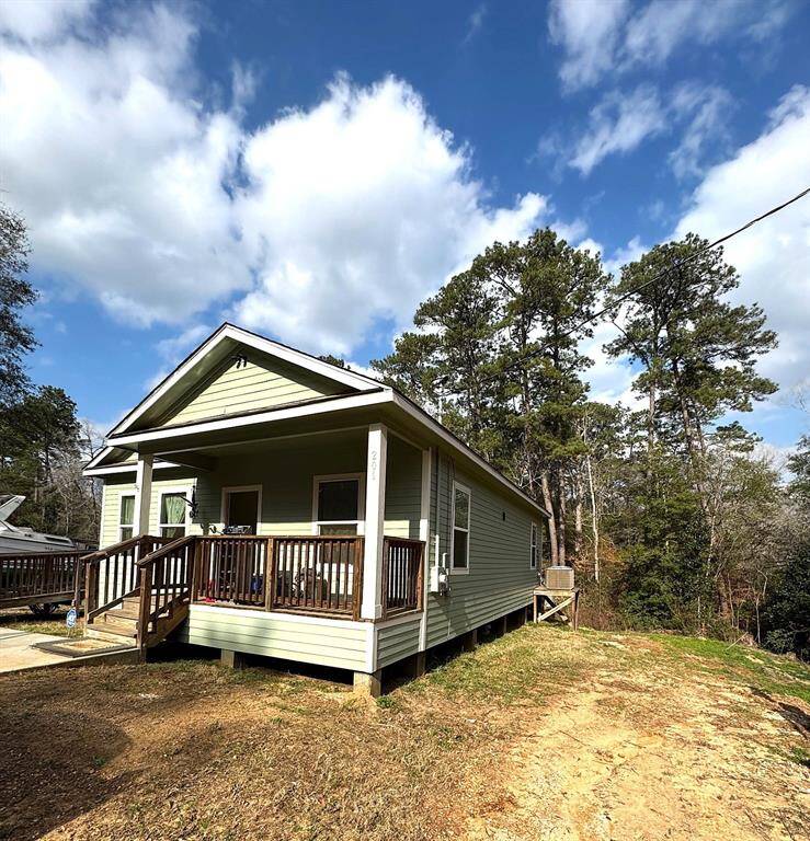 Side view of home.