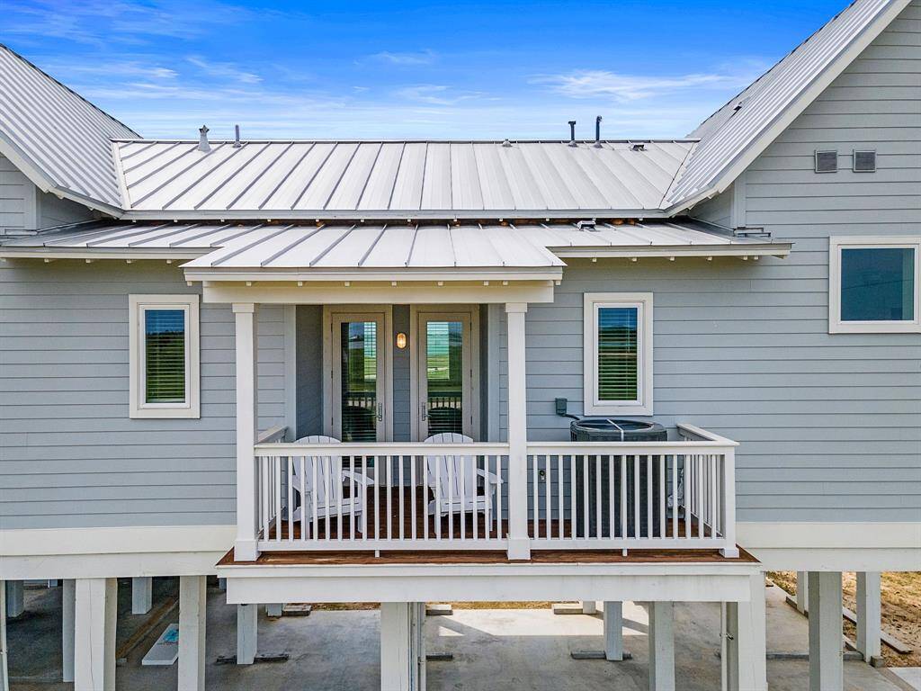 Private deck off one of the bedrooms