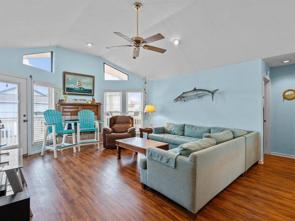 Family Room looks onto the front porch and has plenty of natural light.