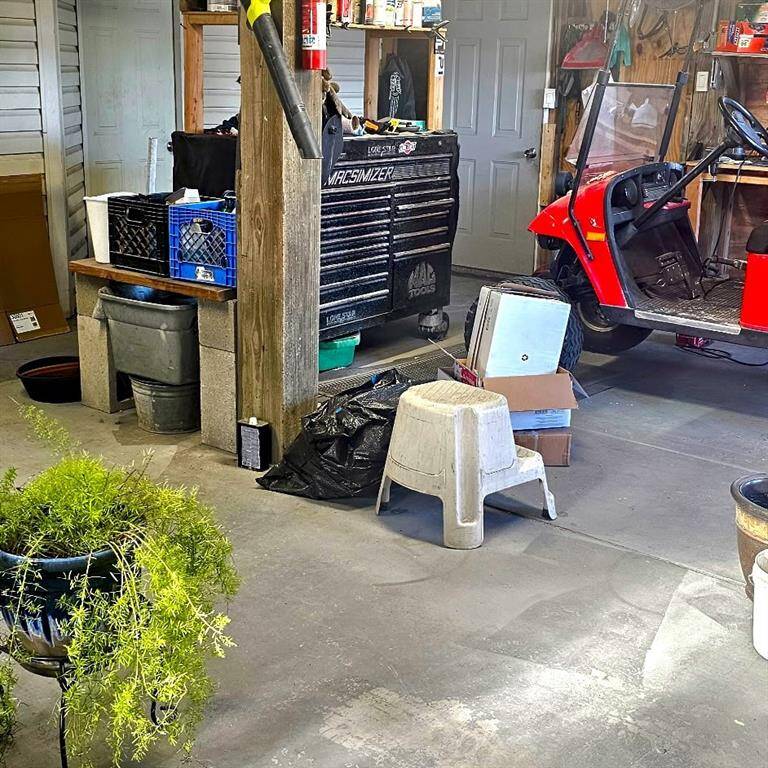 ROOM FOR ALL YOUR TOYS IN THIS GARAGE!