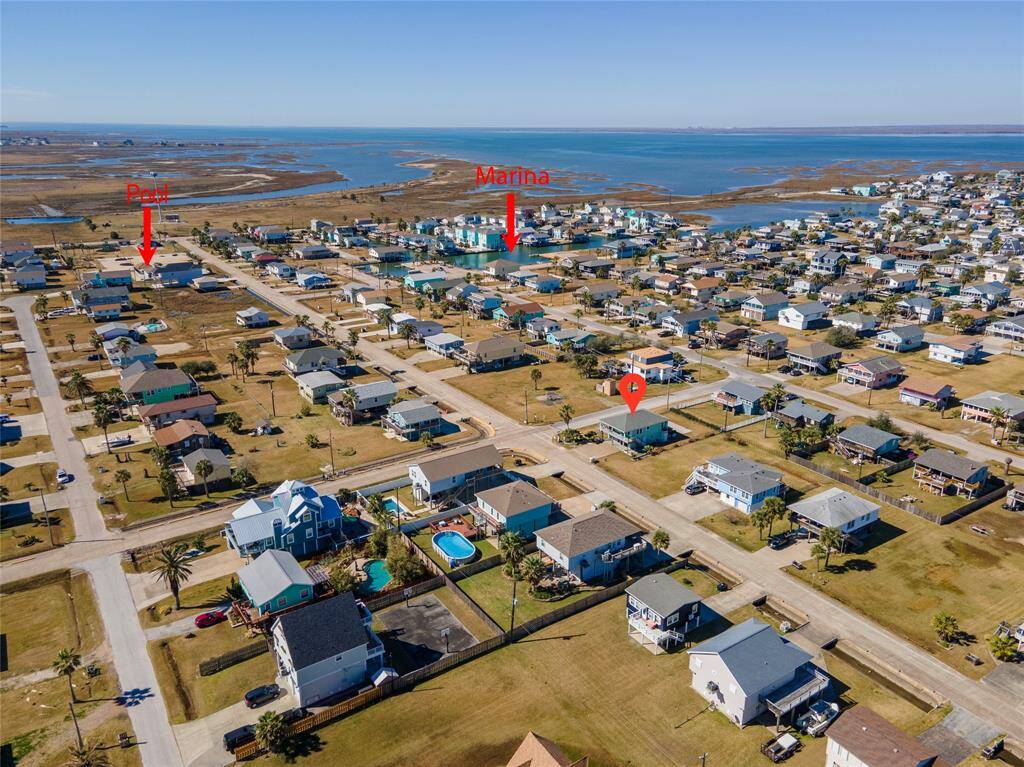 Shows Location Of Marina And Pool