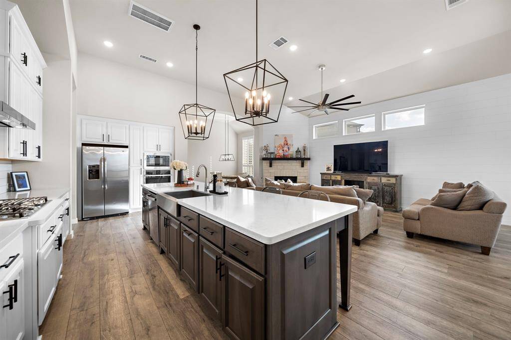 Upgraded rigid core floors in living area, kitchen and study.