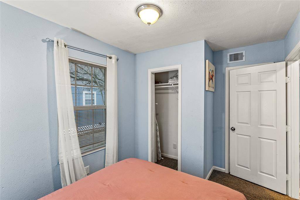 Secondary bedroom closet