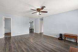 Another Den or Family room open to the kitchen.