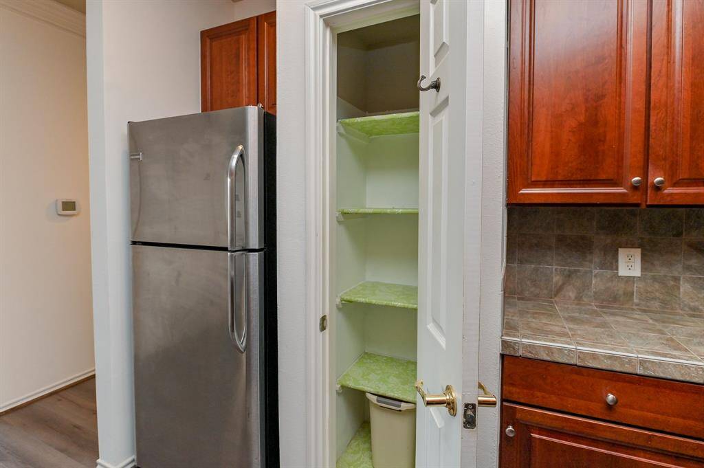 View to pantry space.