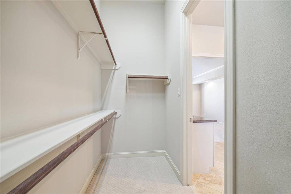 Another view of the closet.