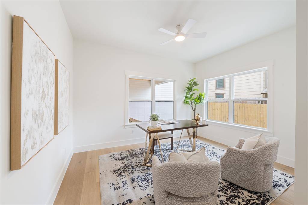Versatile and beautifully designed, this secondary bedroom offers endless possibilities—perfect as a guest suite, home office, or cozy retreat.