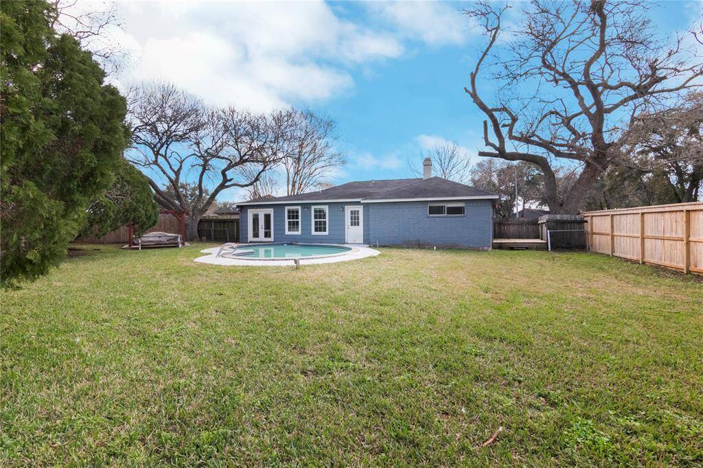 This home has a huge back yard