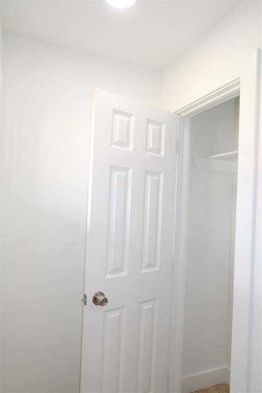 Closet upon entrance