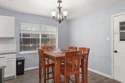 Breakfast area.
