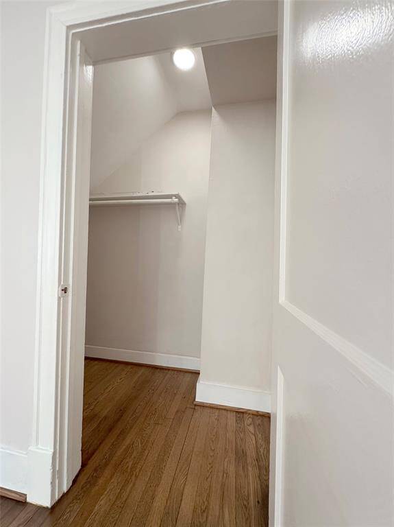 Roomy Closet storage is always good to have.