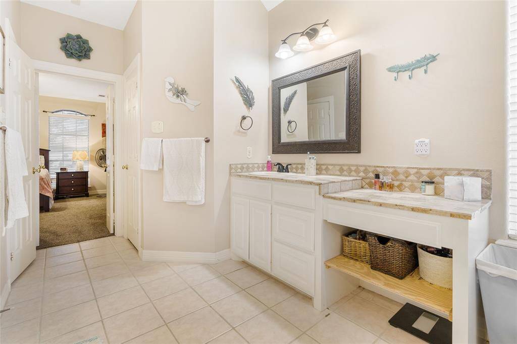 Master Bath on First Floor