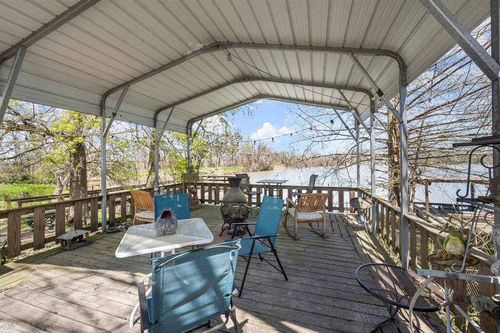 Covered Back Deck