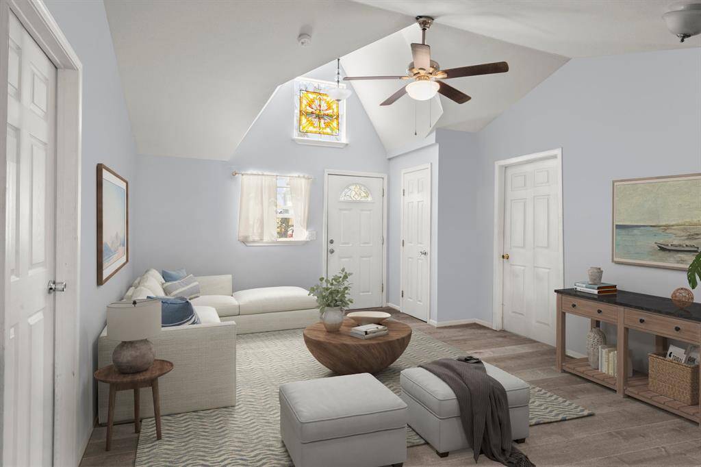 Staged Living Room